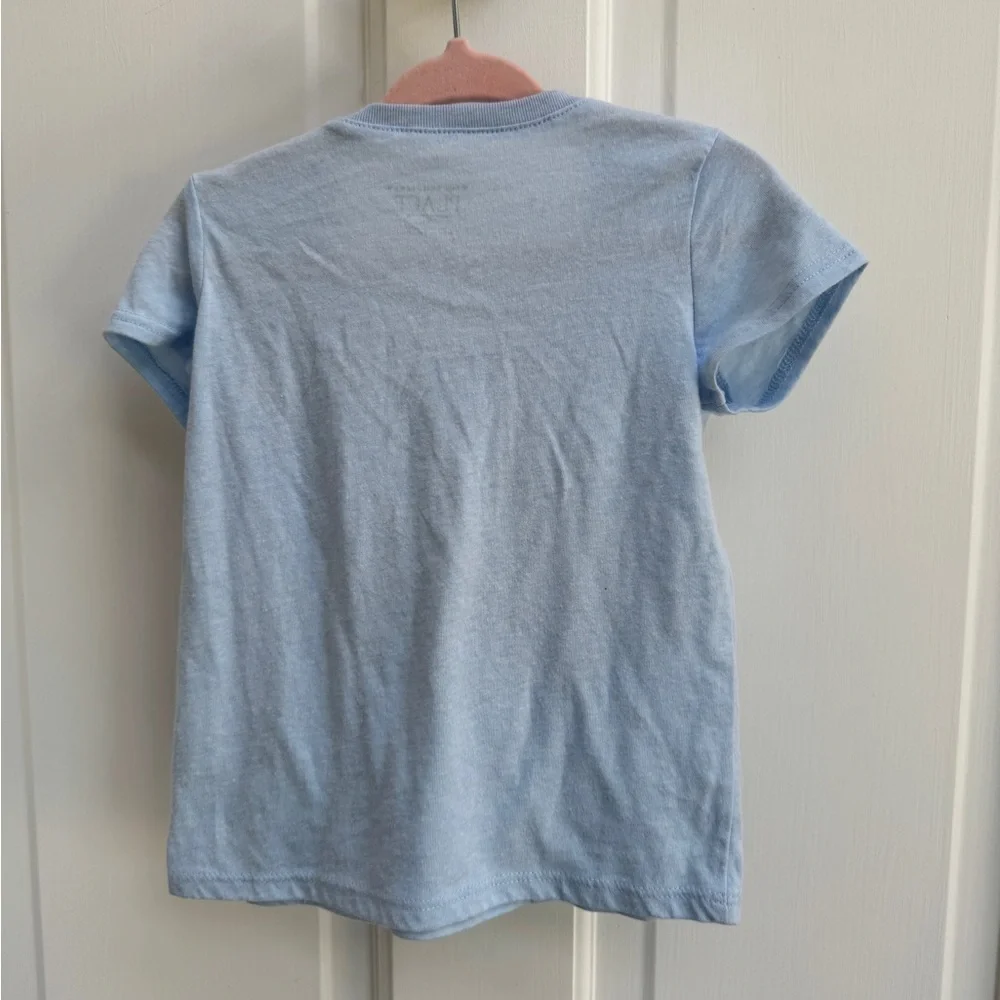 🎊HP🎉 NWOT The Children's Place 3T Girls Blue Nana’s Little Sunshine Tee Shirt